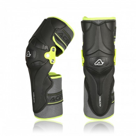 Наколенники Acerbis X-STRONG  KNEE Black/Yellow,