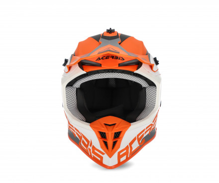 Шлем Acerbis LINEAR Orange/White ,   S