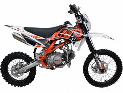 Питбайк KAYO BASIC K125 17/14 KRZ (механ. сцепл., кикстартер, 2024 г.) (, заводская упаковка, 1560012-789-1485) MSD (K125)