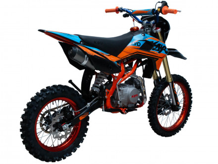 Питбайк KAYO EVOLUTION K125EM 17/14 KRZ (механ. сцепл., эл. стартер 2024 г.)