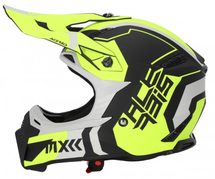 Шлем Acerbis PROFILE 5 22-06  Black/Fluo-Yellow ,  L