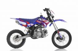Питбайк, Мотоцикл Кроссовый Apollo RFZ START 125LE, 17/14 (Синий) MSD
