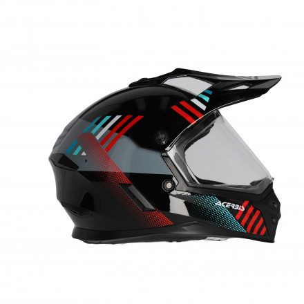 Шлем детский Acerbis RIDER JUNIOR  Black/Red, Y/S (49-50)