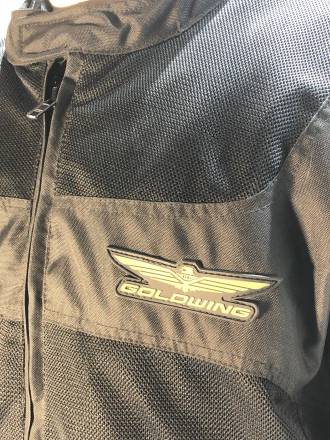Куртка мужская текстиль/сетка GOLDWING GOLD, Черный L