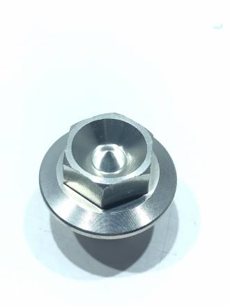 Гайка передней оси левая Hasky 21/18 - Unison 7116-CNC hub
