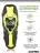 Наколенники шарнирные Acerbis GORILLA KNEE Black/Yellow