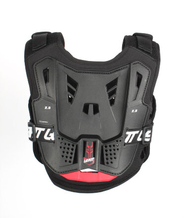 Защита панцирь детский Leatt Chest Protector 2.5 Kids (Black/Red, OS, 2024 (5016100601))