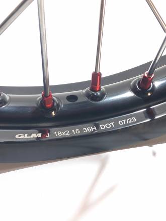 Обод в сборе 18&quot; GLM 7050 Hasky 21/18 - GLM7050-CNC hub