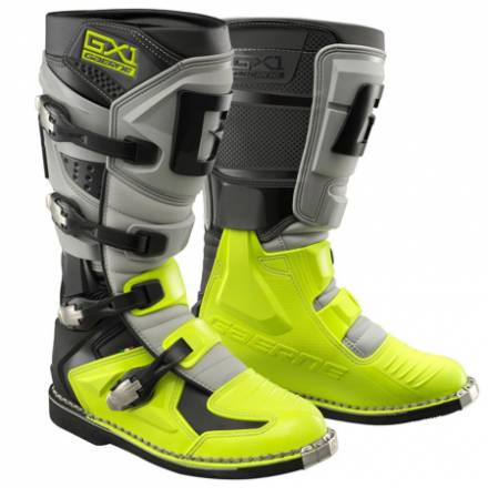 Мотоботы GAERNE GX-1 (Hi-Vis желтый/серый/черный, 45, 040303-953-2381)