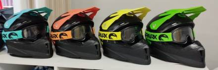 Шлем детский, Sparx, Recrut (HL169) ver.2, черно-зеленый, YL