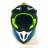 Мотошлем FS-610 Fiber WYLS (Glossy black green, M)