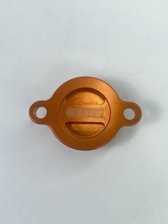 Крышка двигателя сливная OTOM оранжевая
