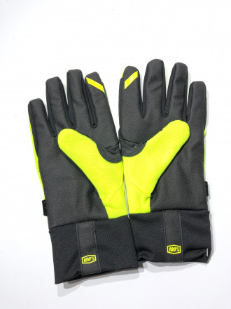 Мотоперчатки 100% Hydromatic Waterproof Glove (Neon Yellow, M, 2021)