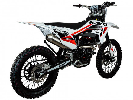 Мотоцикл кроссовый KAYO K5 ENDURO 21/18 (2024 г.) (, заводская упаковка, 1560012-790-6190)