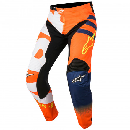 3741417   ALPINESTARS Брюки кроссовые детские YOUTH RACER BRAAP PANT (голубо-оранжевый, 7074, 22)