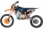 Питбайк Regulmoto SPITFIRE PRO 19/16, 140cc (Черный/ оранжевый, , 204813-1) MSD