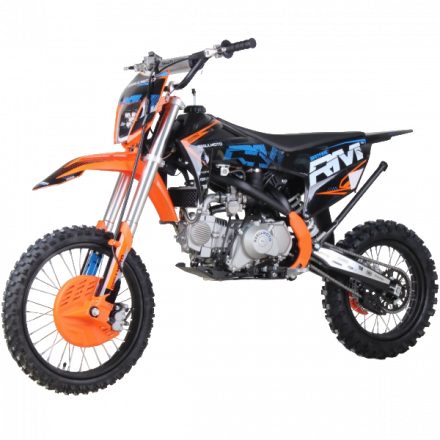 Питбайк Regulmoto SPITFIRE PRO 19/16, 140cc (Черный/ оранжевый, , 204813-1) MSD