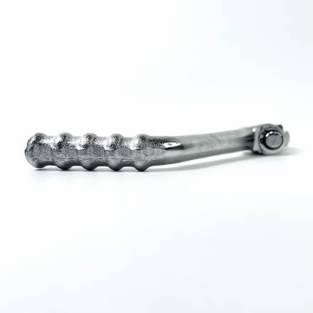 Кикстартер кованный 14 мм серебристый