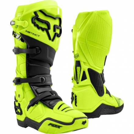 Мотоботы Fox Instinct Boot Flow Yellow 13 (24448-130-13)