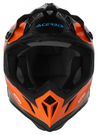 Шлем Acerbis STEEL CARBON 22-06 Orange/Black, XL