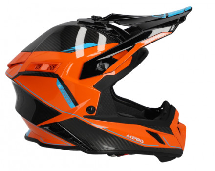 Шлем Acerbis STEEL CARBON 22-06 Orange/Black, XL